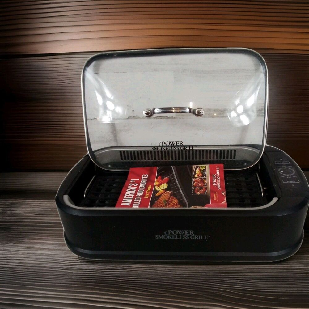 Power Smokeless Grill With Bookley